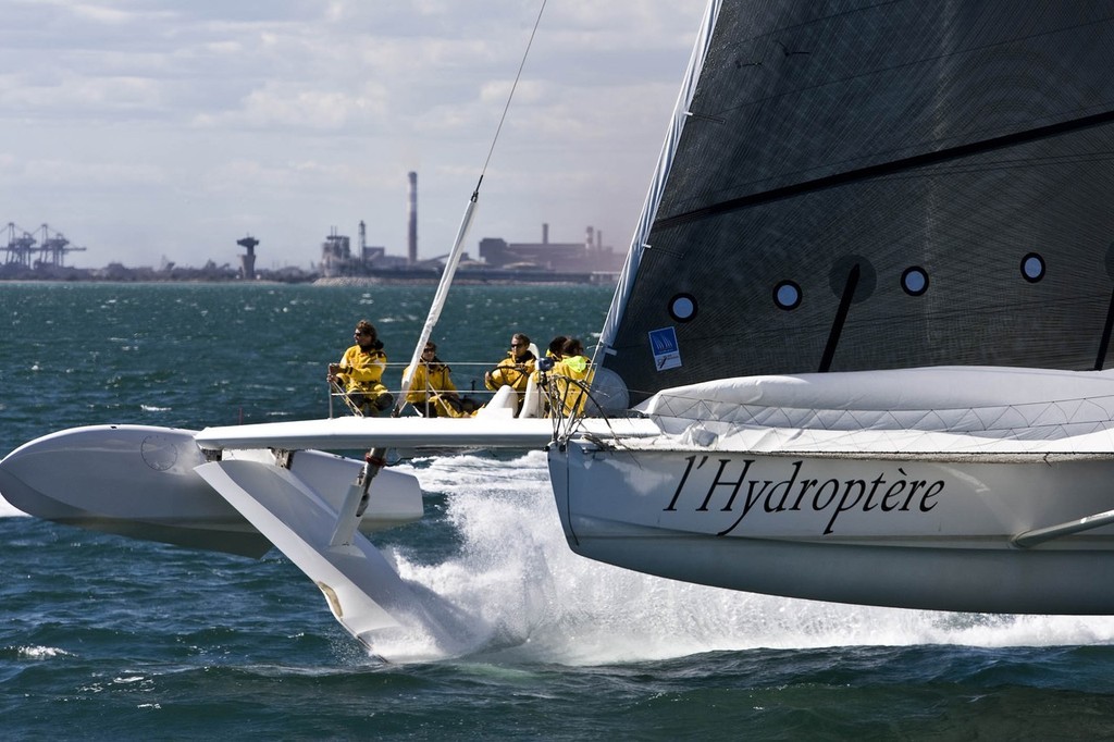 L’Hydroptere © Gulain Grenier http://www.martin-raget.com